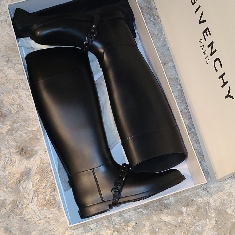 Givenchy chain rain boots